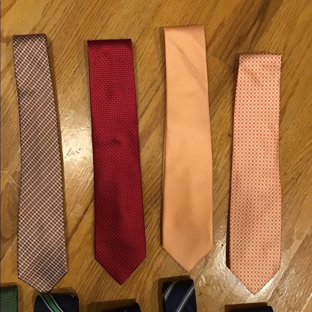 LOT of 4 Men’s suit Ties silk